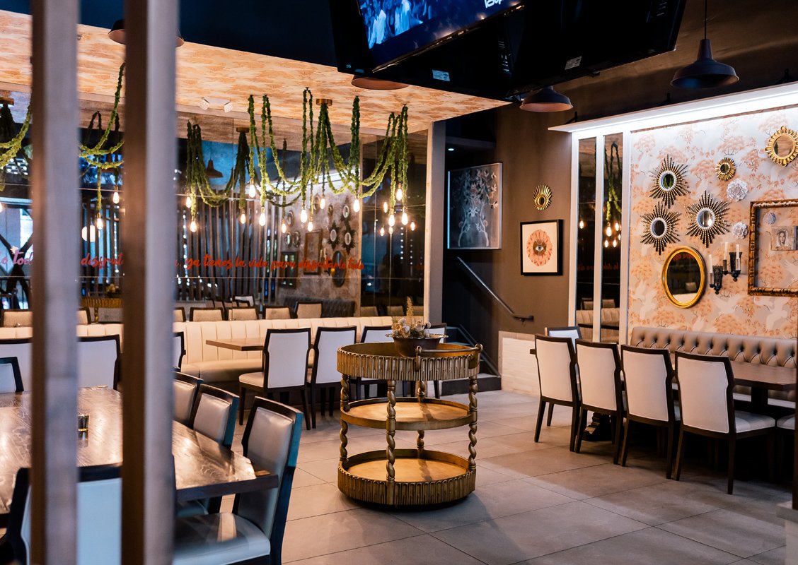 Private dining room at Karina's Cantina